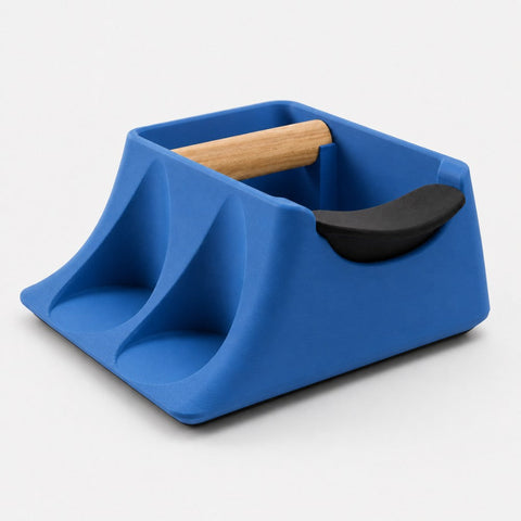 The Hub 3-in-1 Espresso Knock Box, Tamping Station & Tamper Holder