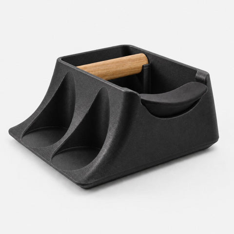 The Hub 3-in-1 Espresso Knock Box, Tamping Station & Tamper Holder