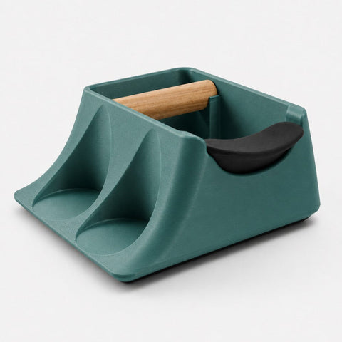 The Hub 3-in-1 Espresso Knock Box, Tamping Station & Tamper Holder