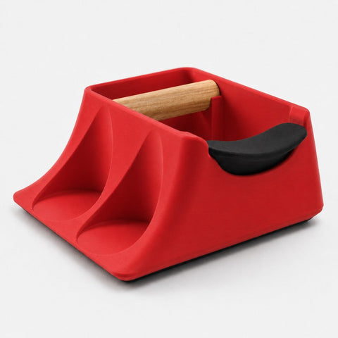 The Hub 3-in-1 Espresso Knock Box, Tamping Station & Tamper Holder