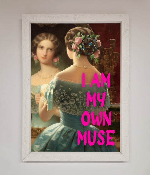 I Am My Own Muse Framed Print