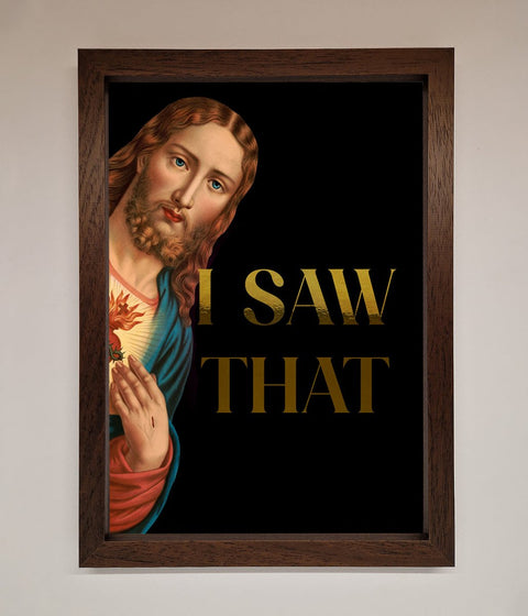 I Saw That Foil Print