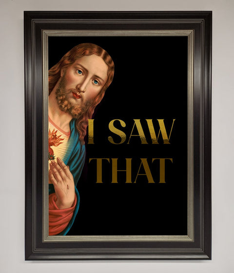 I Saw That Foil Print