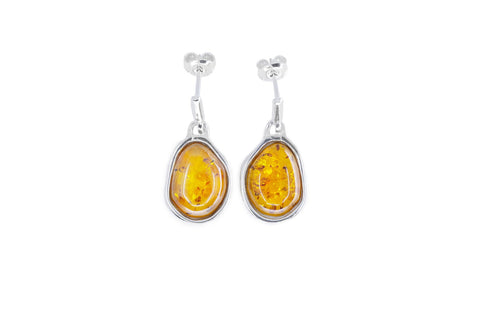 Amber ELEMENTS Tropfenohrringe