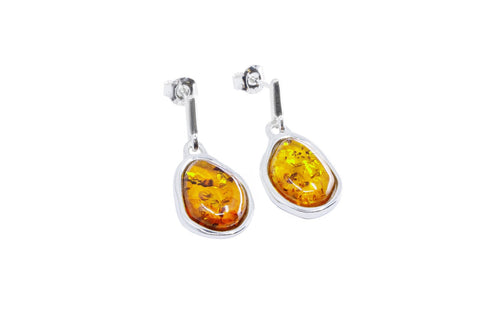 Amber ELEMENTS Tropfenohrringe
