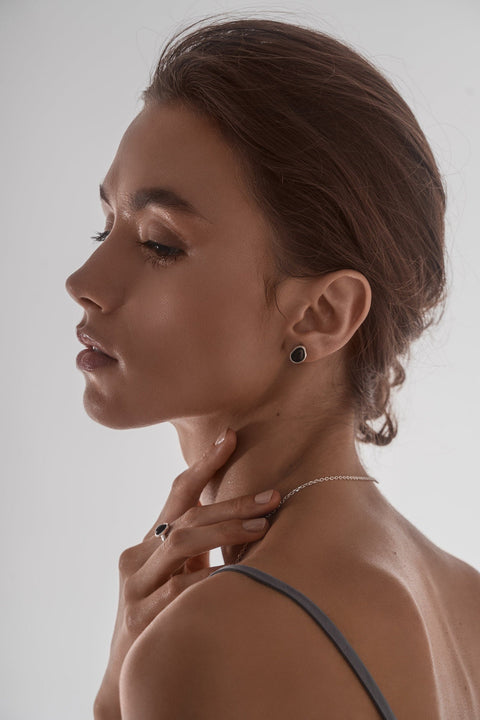Cherry Amber ELEMENTS Ohrstecker