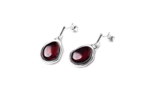 Cherry Amber ELEMENTS Tropfenohrringe
