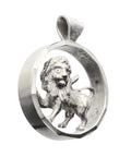 Vintage Leo Zodiac Signs Pendant