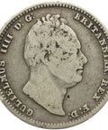 1836 One Shilling William IV Coin Great Britain