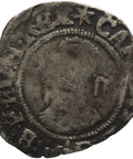 1640 – 1641 Half Groat Charles I of England Coin Hammered Silver Tower mint Mintmark Star