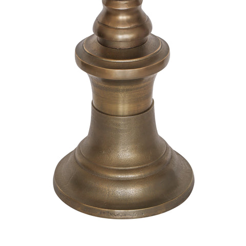 Dom Perignon Antique Brass ~ Solid Cast Engraved Champagne Floor Standing Ice Bucket | Wine Cooler