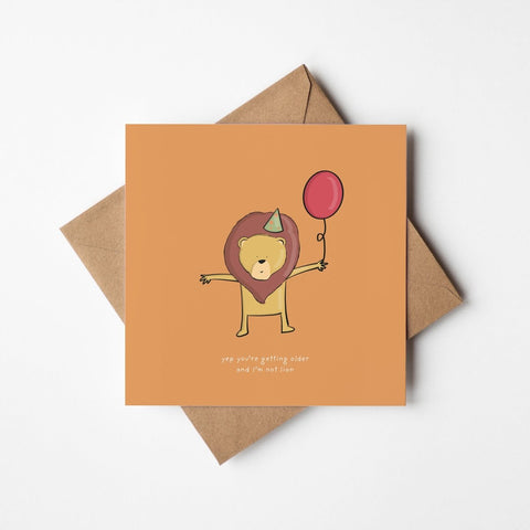 I’m Not Lion – Funny | Greeting Card
