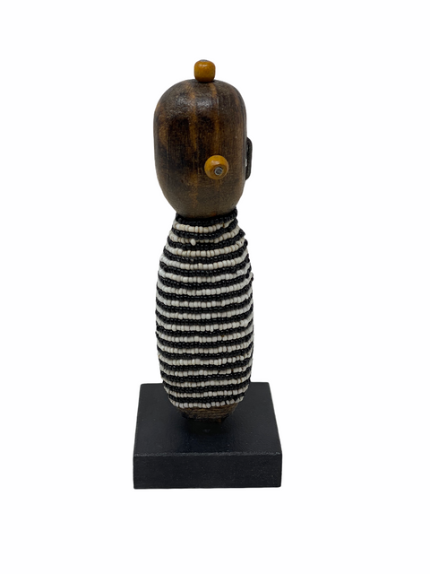 Namji-Puppe – Baby 17 cm – Schwarz-Weiß