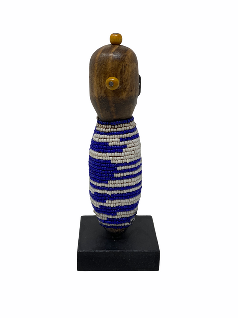 Namji Puppe - Baby 17 cm - Blau-weiße Streifen