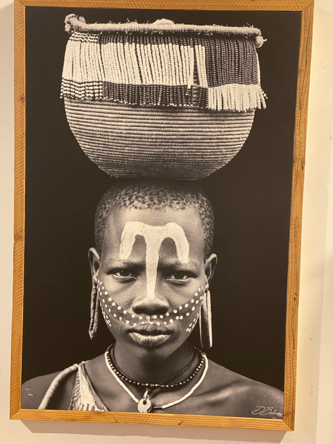 David Ballam - OMO 34 - Femme Mursi II, Vallée de l'Omo, Éthiopie