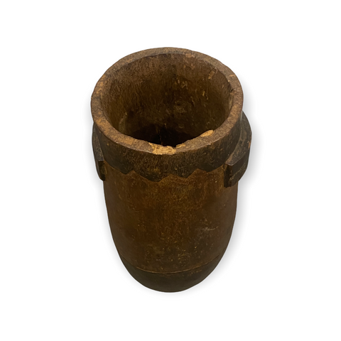 Cruche à lait zouloue - sculptée à la main (11)