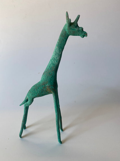 Tuareg Brass animals - Giraffe