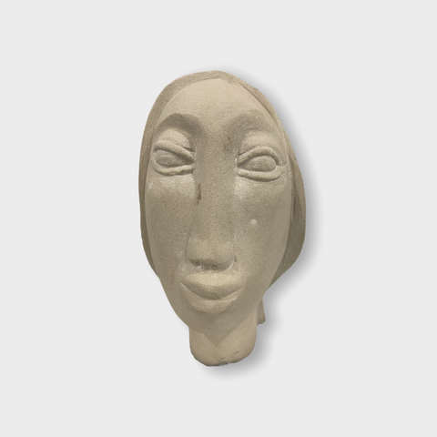 Steinkopfskulptur von Rizimu Chiwawa Simbabwe (3104)