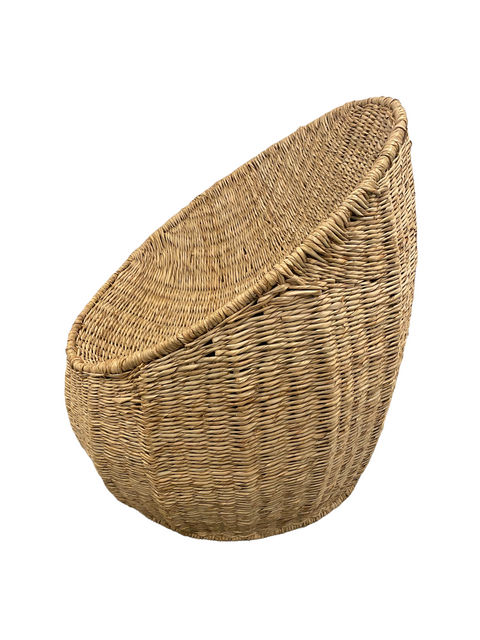Handwoven Palm Leaf chair - (176.1)