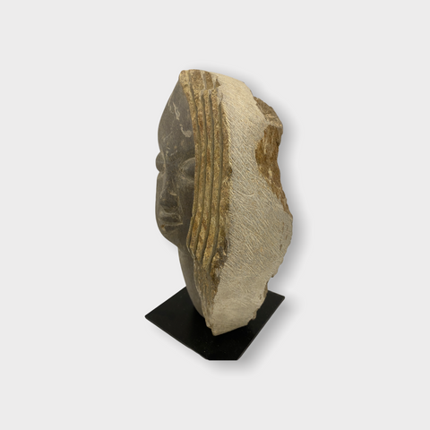 Steinkopfskulptur von Rizimu Chiwawa Simbabwe (3003)
