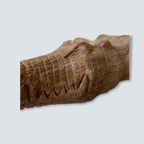 Zimbabwe Crocodile sculpture