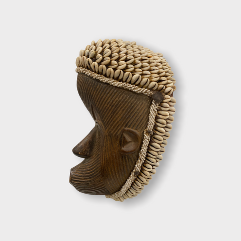 Songye Mask - Cowrie shell