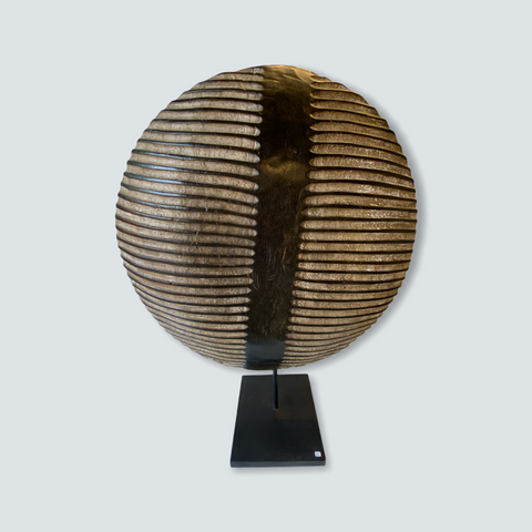 Kamerunischer Holzschild - L (07)