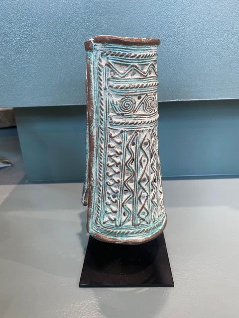 Benin-Fußkettchen - Große Skulptur (37.01)