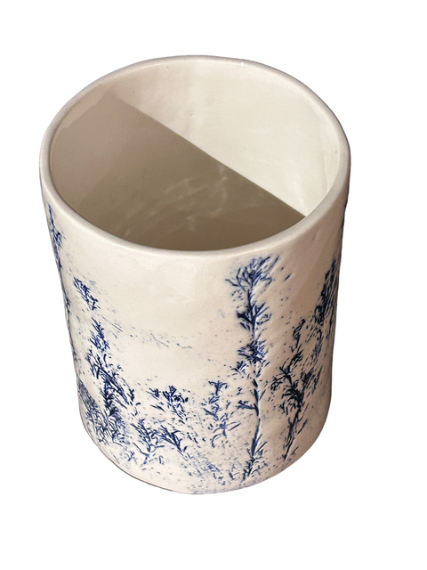 Kobaltblaue Fynbos-Vase