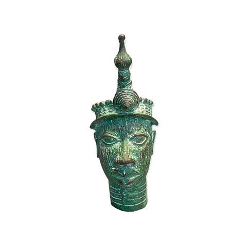 Benin-Bronzekopf - (55,05)