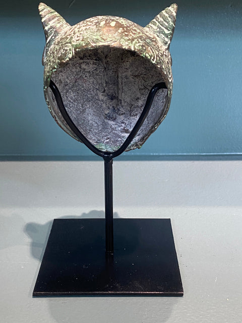 Léopard du Bénin en bronze - Sculpture (7.05)