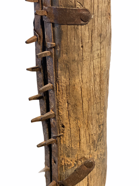 Antiker Grasmäher – Skulptur