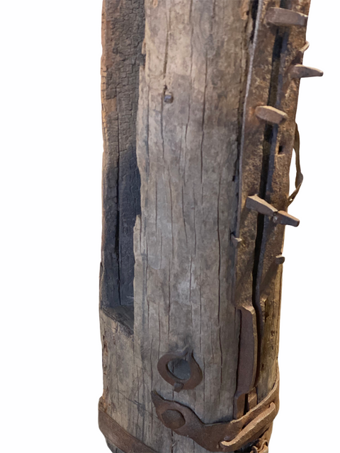 Antiker Grasmäher – Skulptur