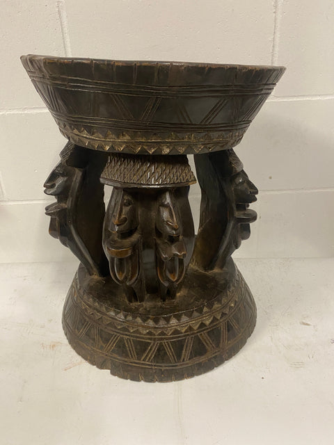 Tabouret Baoulé - Sculpté à la main - Côte d'Ivoire (85.2)