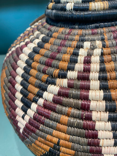 Zulu Ukhamba - panier traditionnel (22.1)