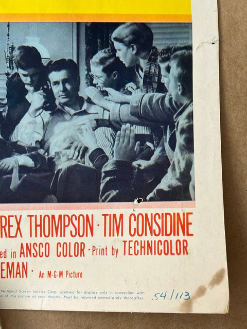 Ihre zwölf Männer (1954) Original US-Kinoplakat