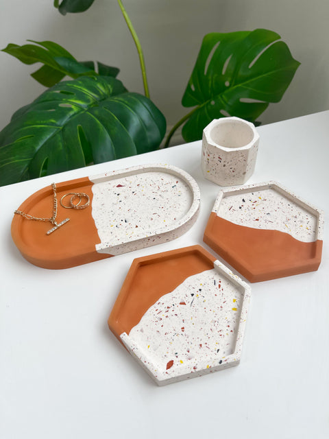 4 Piece Trinket Set - Autumn Split