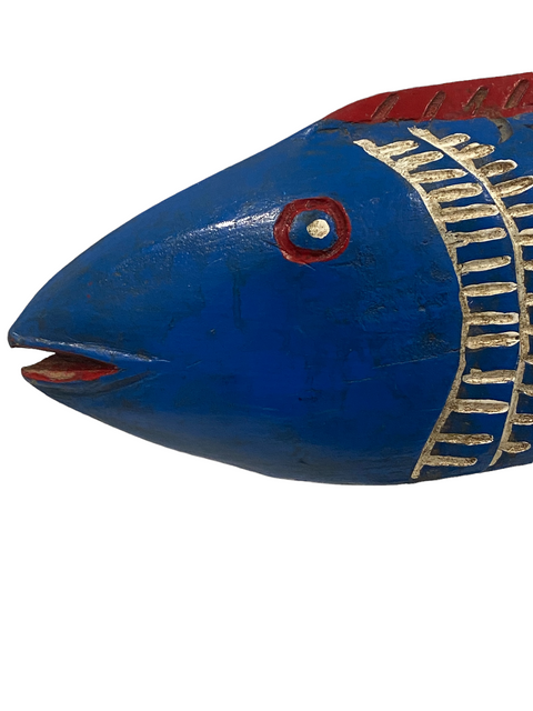 Marionnette postale Poisson Bleu - (42.3)