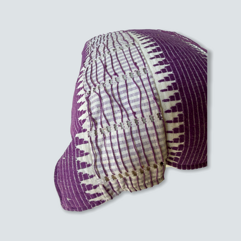 Aso Oke Stoff - Nigerianisches Kissen 50x50