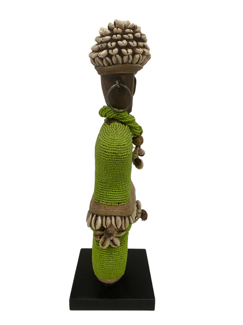 Namji Doll - Green beaded (1405)