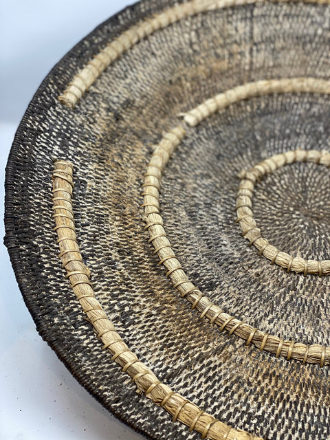 Vintage Makenge Basket - Zambia