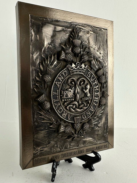Argyll and Sutherland Highlanders Wall Plaque
