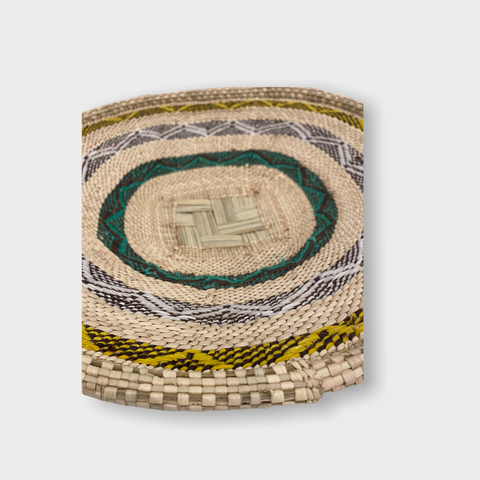 Tonga-Körbe - Farbe Blau/Gelb (S30.38)