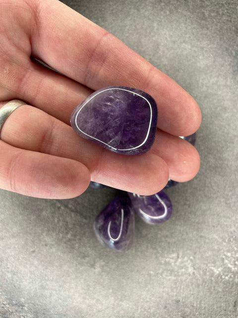 Amethyst - Trommelstein