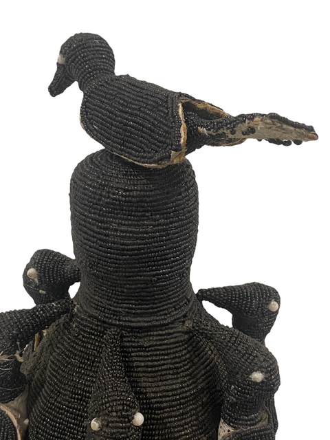 Yoruba-Königskrone – (23,3) Schwarz