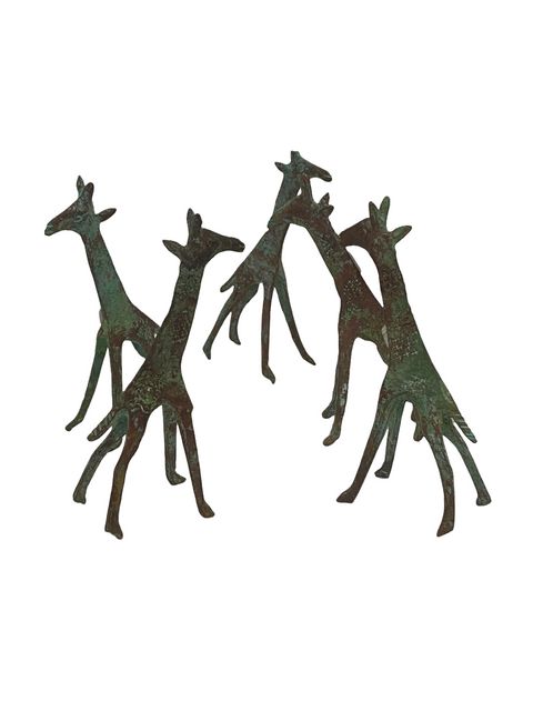 Bronzene Miniaturgiraffe - Chad (118)