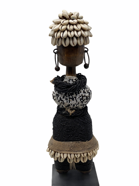 Namji-Puppe – Größe S, 33 cm – Schwarz-Weiß