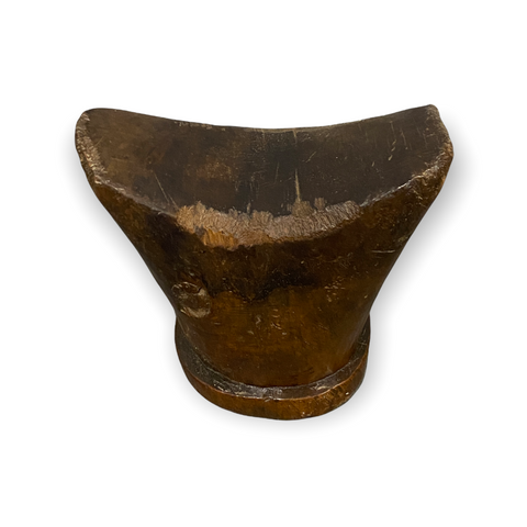 Äthiopische Kopfstütze (06) 16x17cm