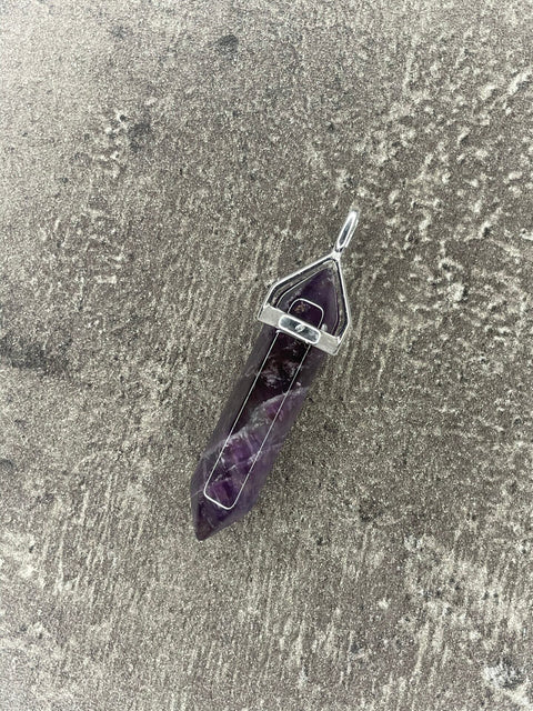 Friedensanhänger - Amethyst (Sterlingsilber)