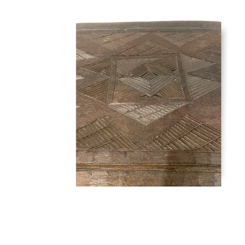 Nupe Tisch/Hocker - Quadratisch graviert (L12.1)